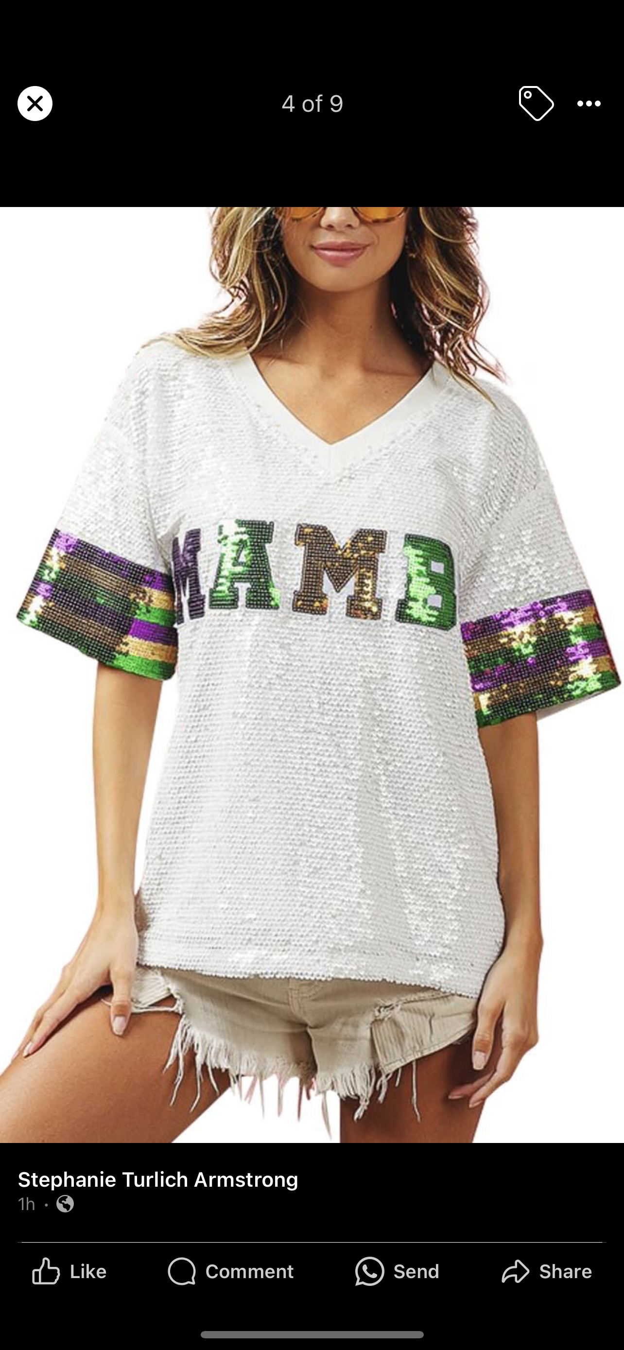 Mambo sequin top